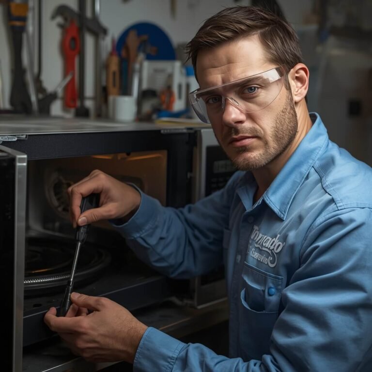 توكيل صيانة ميكروويف تورنيدو في المقطم